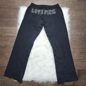 ​VTG Victoria’s Secret PINK Wide Leg Sweatpants 2010 Butt Logo XS